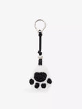 LOEWE Paw Beaded and Leather Bag Charm